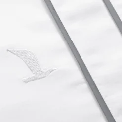 MÖVE Bettbezüge|Bettwäsche 200X200-Noblesse Bettwäsche 200x200 cm + 2x80x80 cm(white/grey)