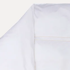 MÖVE Bettwäsche 200X200|Bettbezüge-Noblesse Bettwäsche 200x200 cm + 2x80x80 cm(white/champagne)