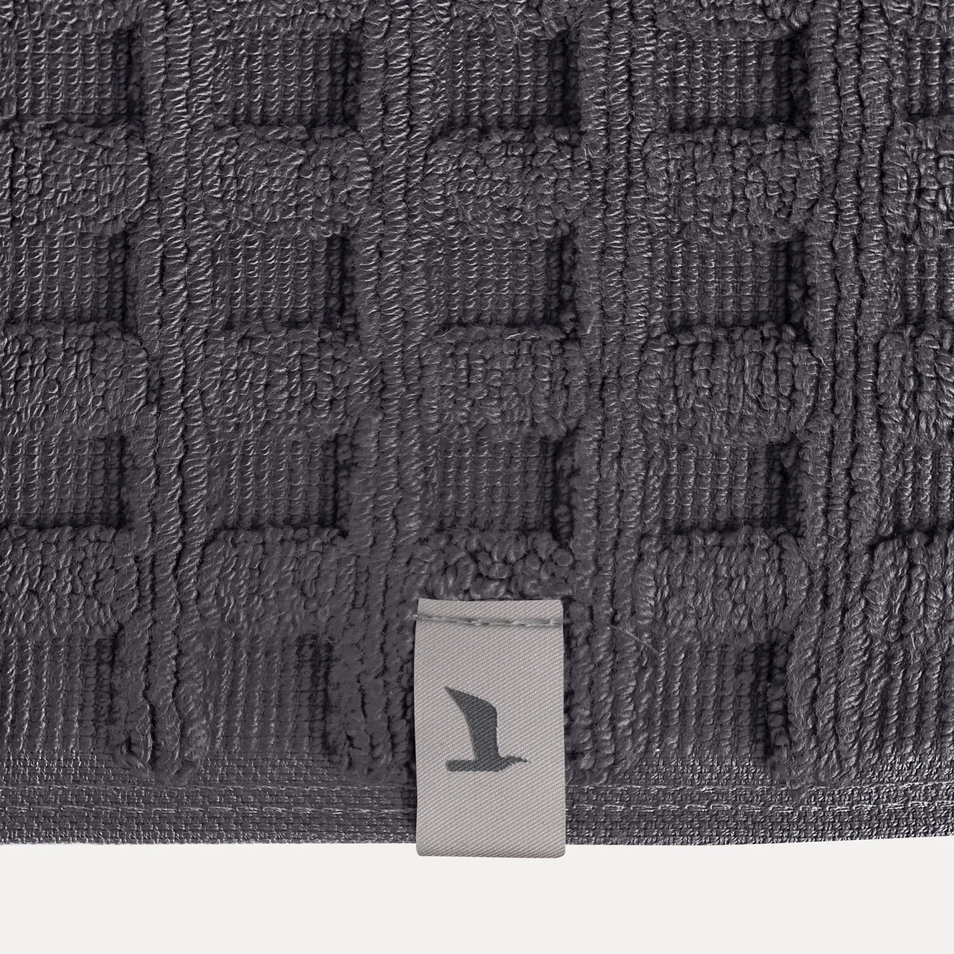 MÖVE Badteppiche-Piquée Badteppich 60X100 cm(graphite)
