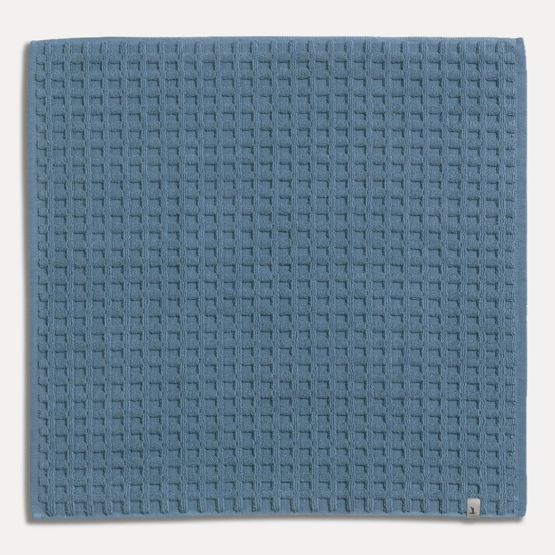 MÖVE Badteppiche-Piquée Badteppich 60X60 cm(steel blue)