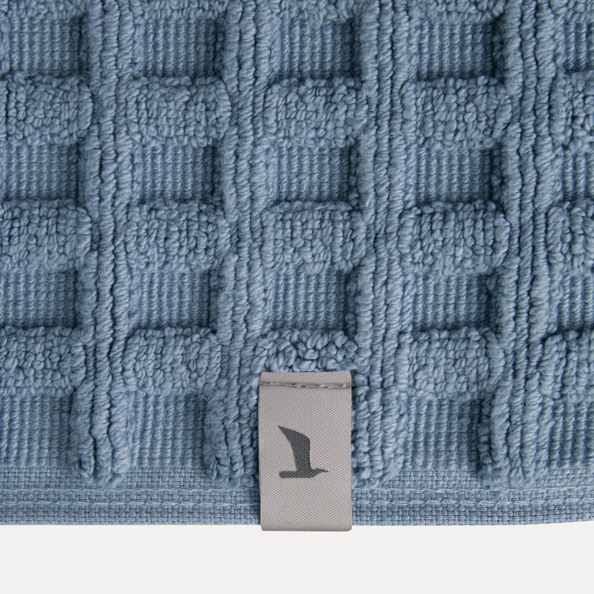 MÖVE Badteppiche-Piquée Badteppich 60X60 cm(steel blue)