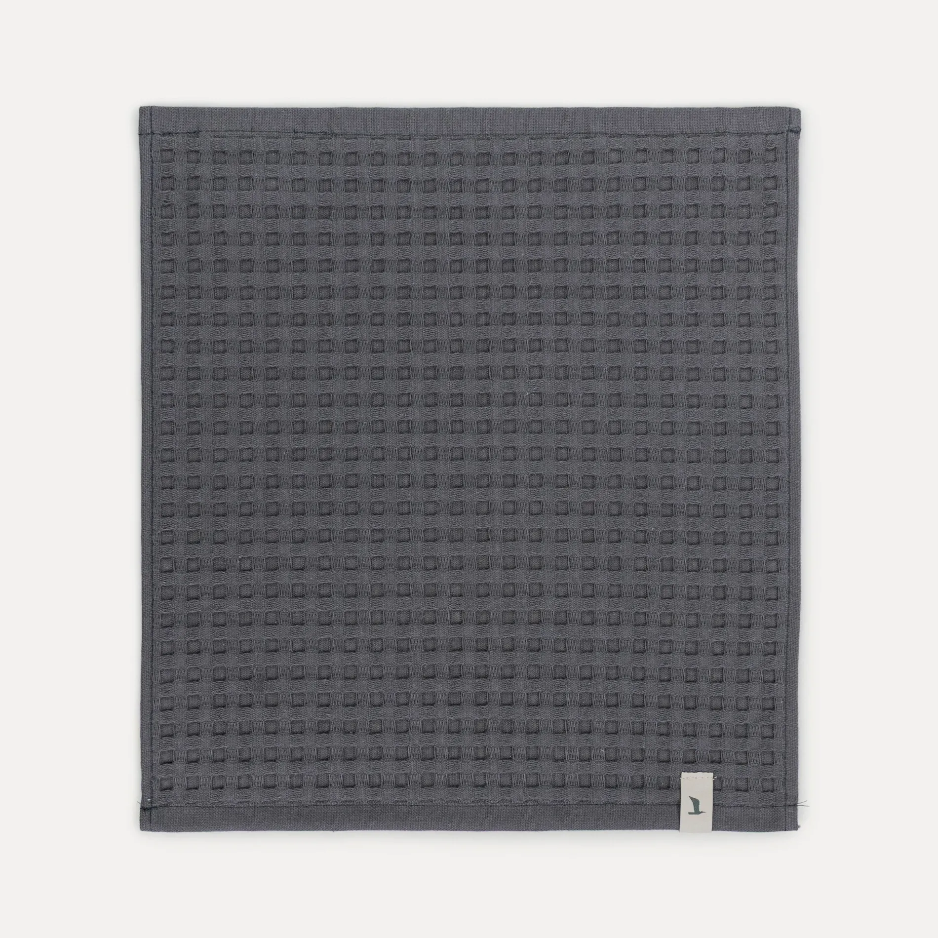 MÖVE Seiftücher|Kleine Handtücher-Piquée Seiftuch 30X30 cm(graphite)