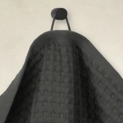 MÖVE Seiftücher|Kleine Handtücher-Piquée Seiftuch 30X30 cm(graphite)