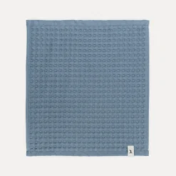 MÖVE Seiftücher|Kleine Handtücher-Piquée Seiftuch 30X30 cm(steel blue)