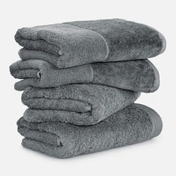 MÖVE Handtuchsets-Premium-Set Handtuchset 4-TLG(stone)