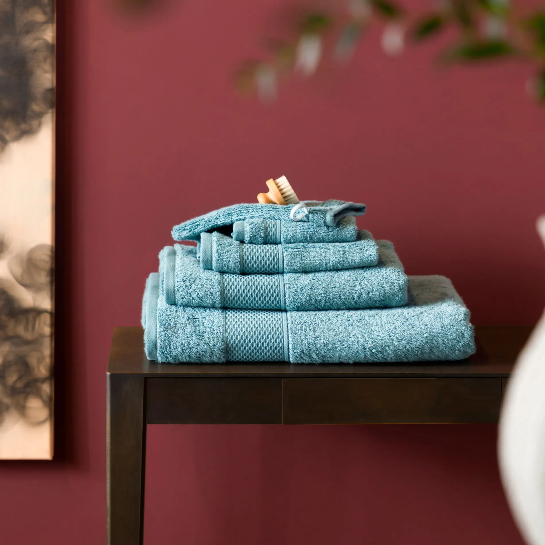 MÖVE Handtücher-Pure Luxury Handtuch 50X100 cm(smaragd)