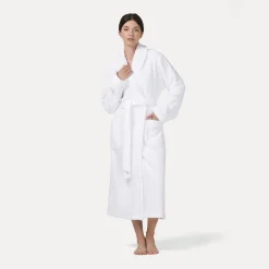 Damen MÖVE Damen|Herren-Pure Luxury Schalkragenmantel weiß(snow)