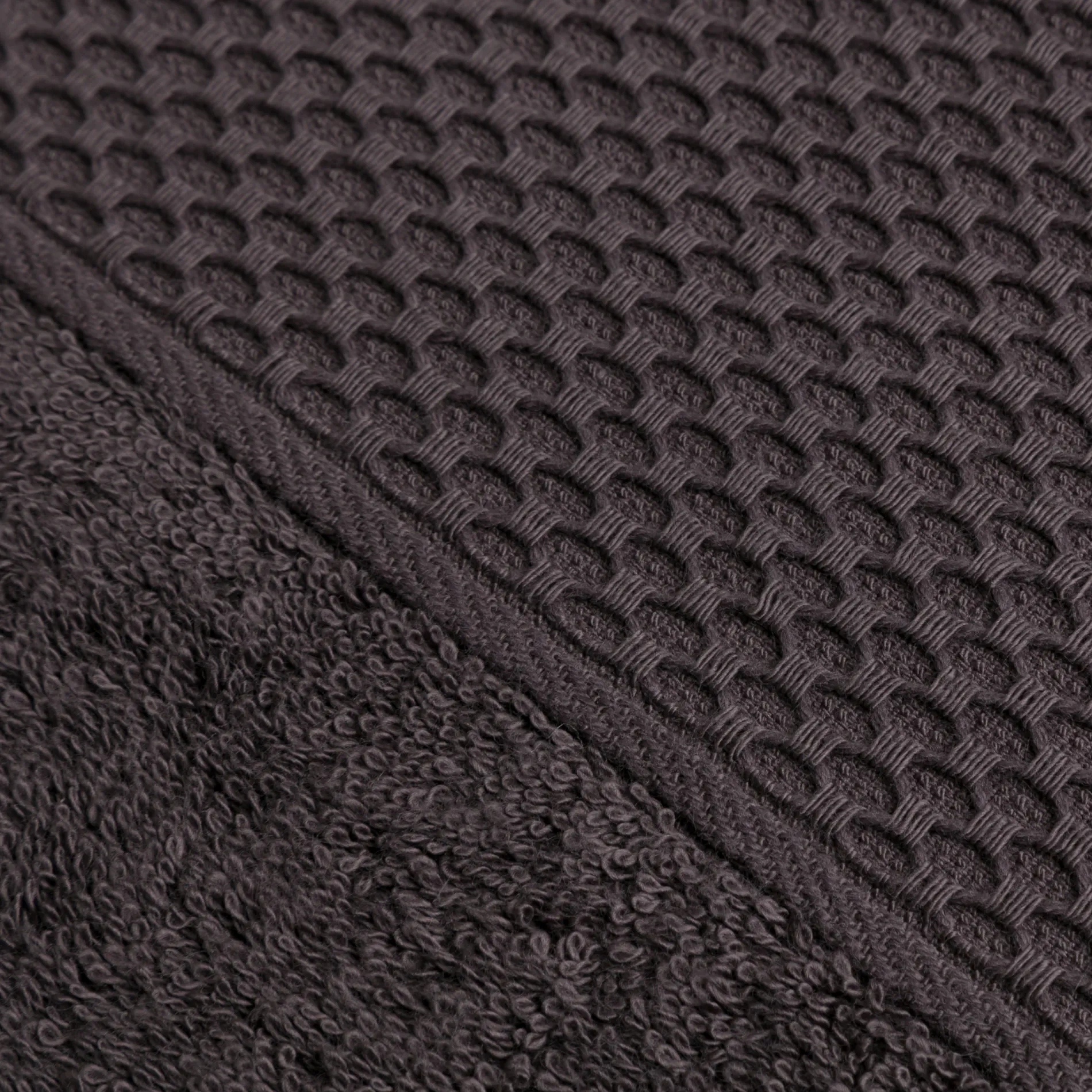 MÖVE Waschhandschuhe|Kleine Handtücher-Pure Luxury Waschhandschuh 20X15 cm(graphite)