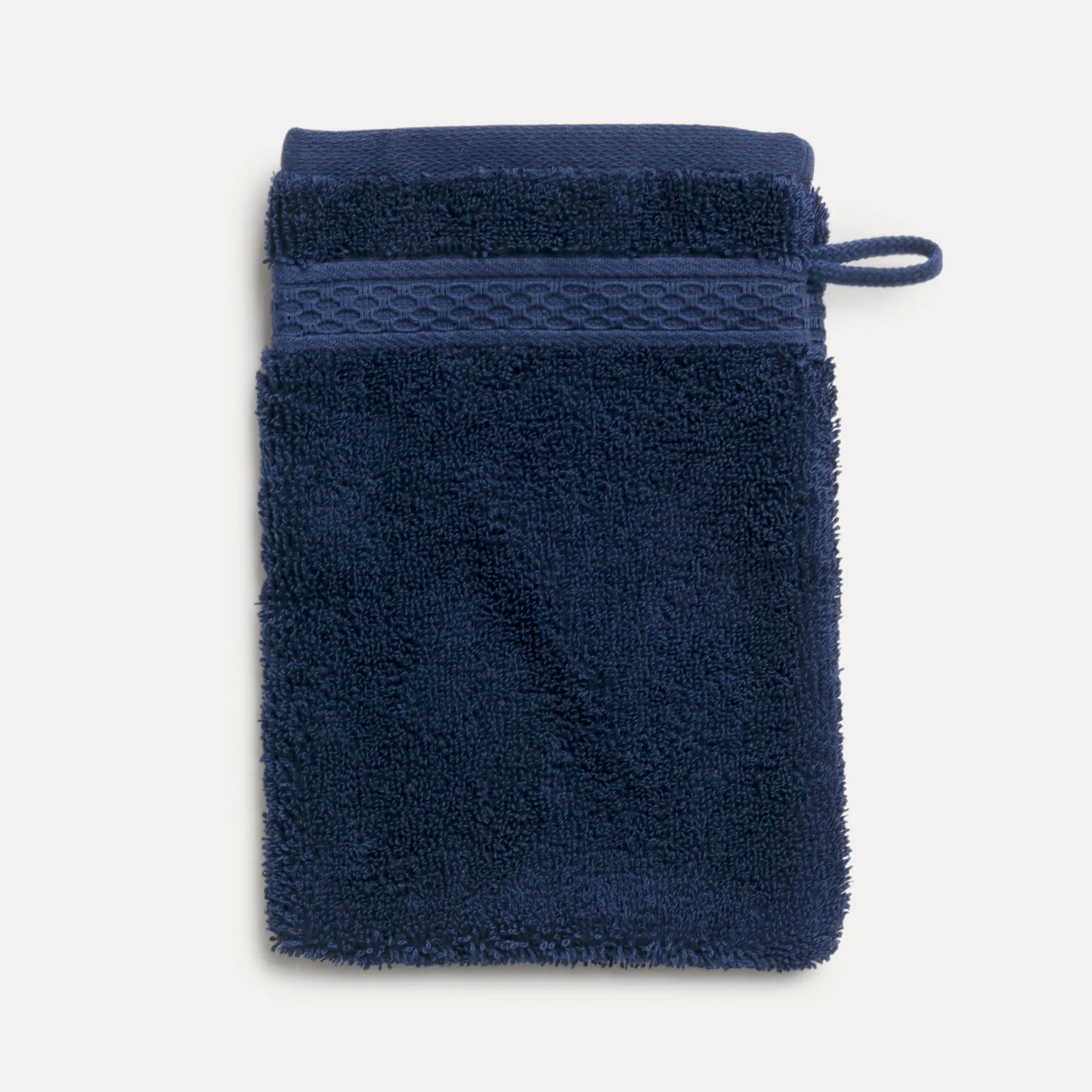 MÖVE Waschhandschuhe|Kleine Handtücher-Pure Luxury Waschhandschuh 20X15 cm(deep sea)