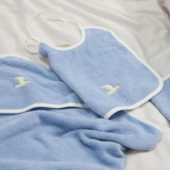 Kinder MÖVE Kinder-Soft Hug Kapuzentuch 100X100 cm(aqua)