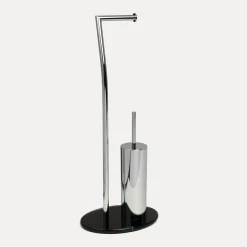 MÖVE Toilettenpapierhalter-Stand Toilettenpapierhalter(silver)
