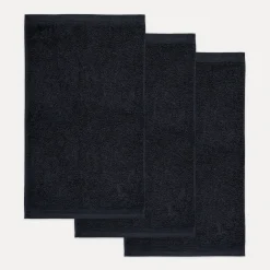 MÖVE Handtuchsets|Gästehandtücher-Superwuschel Gästetuchset 3-TLG(black)