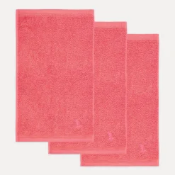 MÖVE Handtuchsets|Gästehandtücher-Superwuschel Gästetuchset 3-TLG(coral)