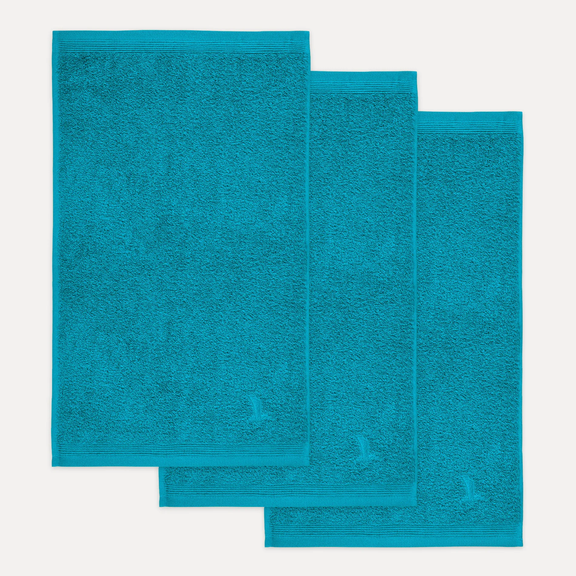 MÖVE Handtuchsets|Gästehandtücher-Superwuschel Gästetuchset 3-TLG(lagoon)