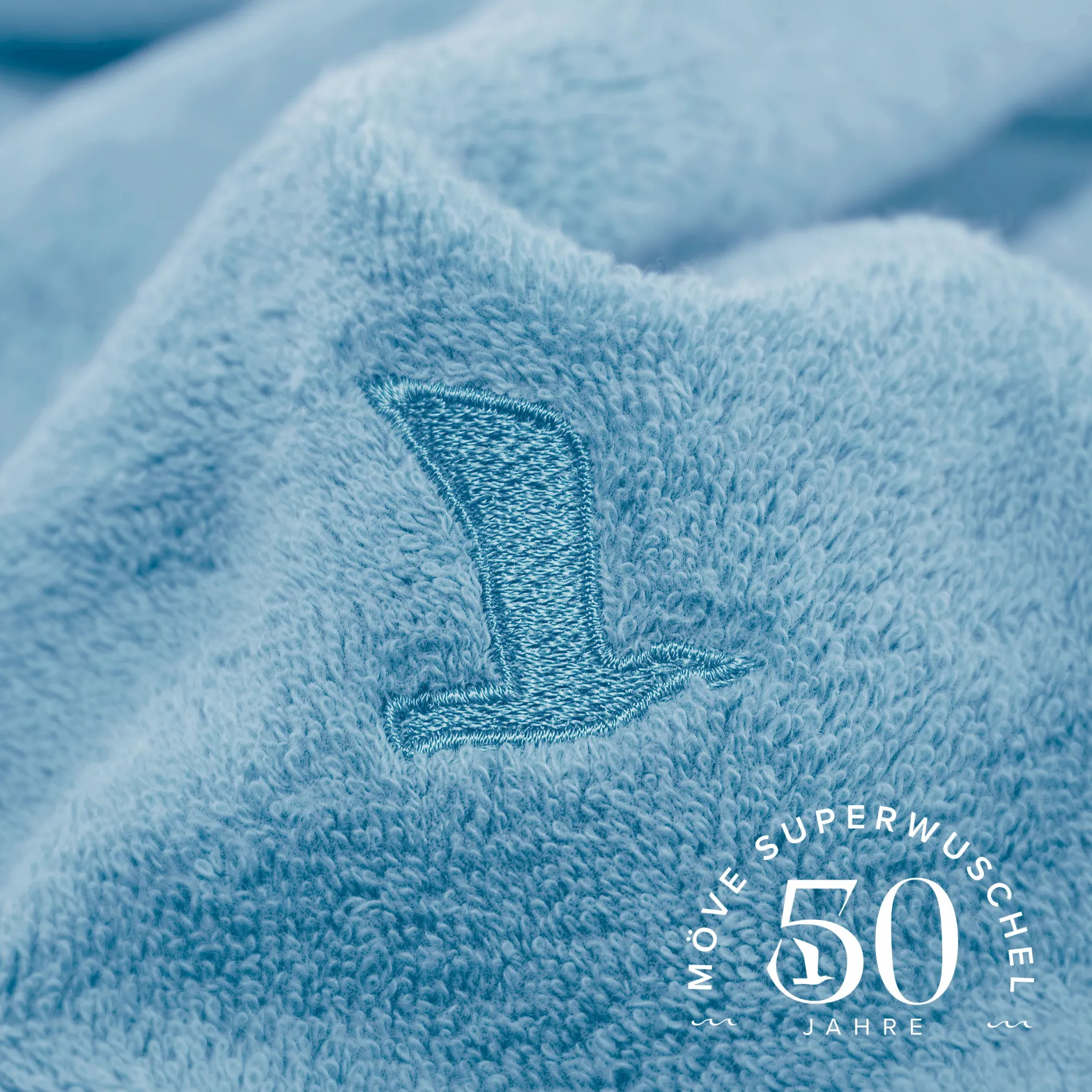 MÖVE Handtücher-Superwuschel Handtuch 50X100 cm(smoke)