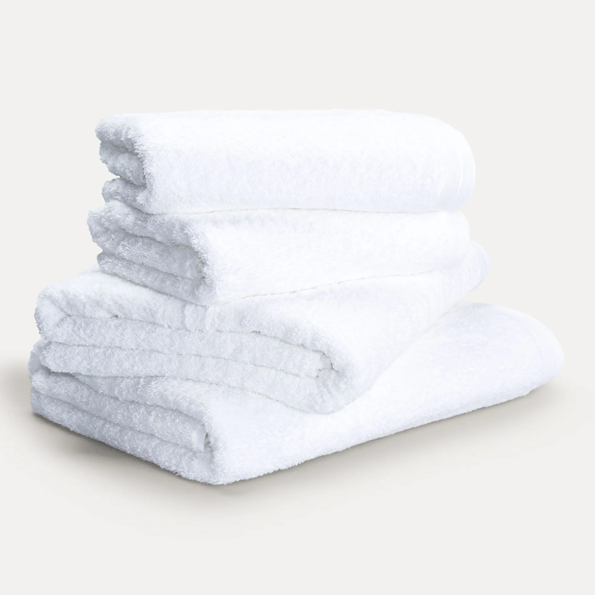 MÖVE Handtuchsets-Superwuschel Handtuchset 4-TLG(snow)