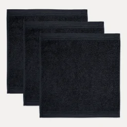 MÖVE Handtuchsets|Seiftücher-Superwuschel Seiftuchset 3-TLG(black)
