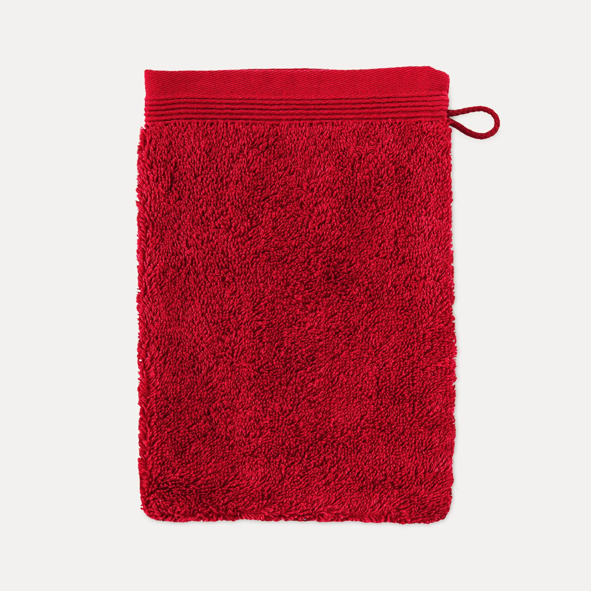 MÖVE Waschhandschuhe|Kleine Handtücher-Superwuschel Waschhandschuh 20X15 cm(ruby)