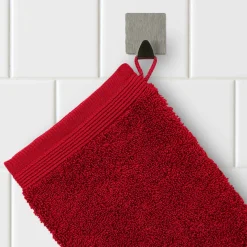 MÖVE Waschhandschuhe|Kleine Handtücher-Superwuschel Waschhandschuh 20X15 cm(ruby)