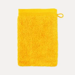 MÖVE Waschhandschuhe|Kleine Handtücher-Superwuschel Waschhandschuh 20X15 cm(gold)
