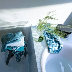 MÖVE Handtücher-Tide Handtuch 50X100 cm(deep lake/turquoise)