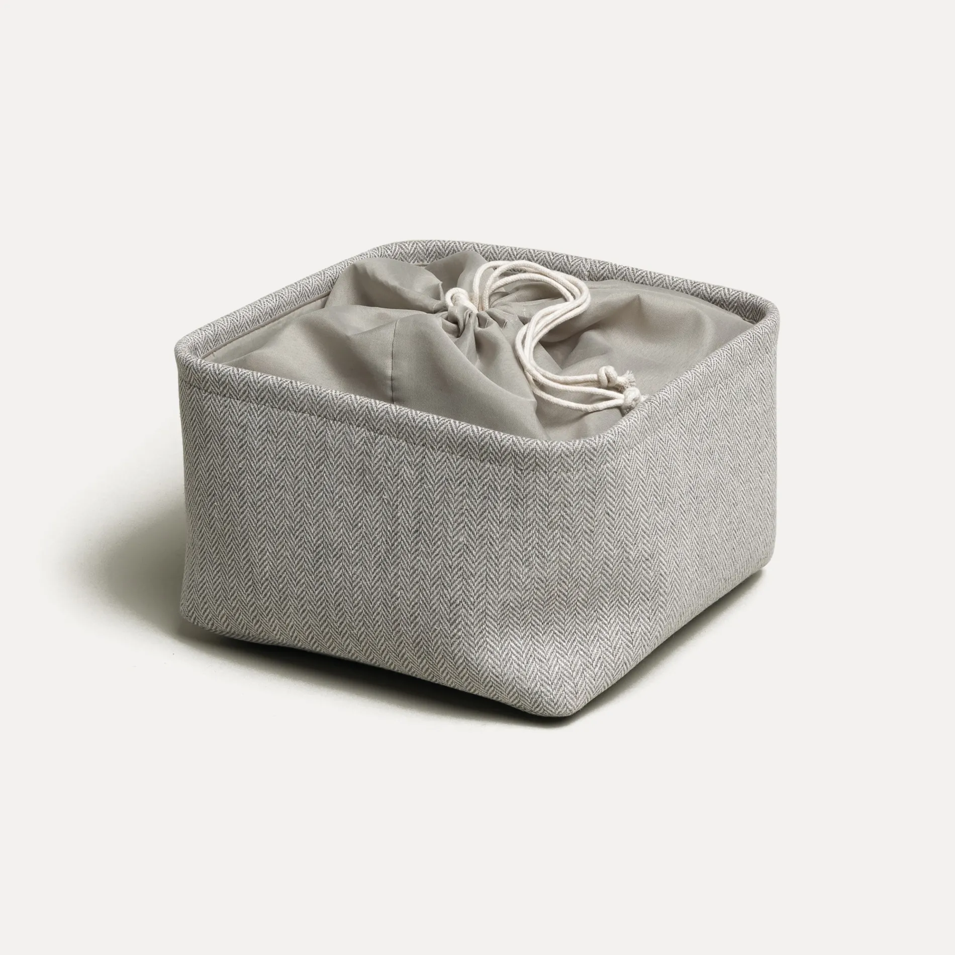 MÖVE Aufbewahrungsboxen-Tweed Aufbewahrungsbox(light grey)