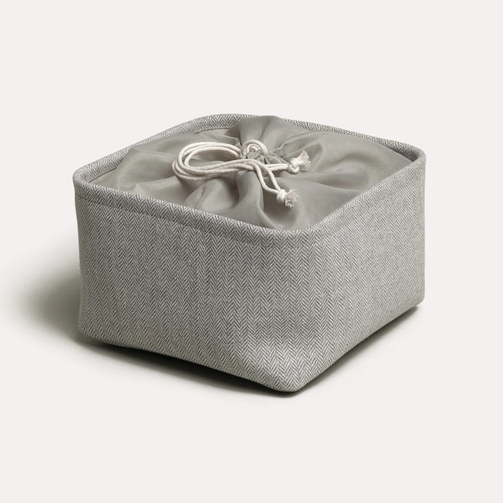 MÖVE Aufbewahrungsboxen-Tweed Aufbewahrungsbox(light grey)