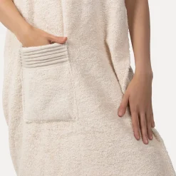 Damen MÖVE Damen|Saunabademäntel-Wellness Sarong Gr. 40/48(nature)